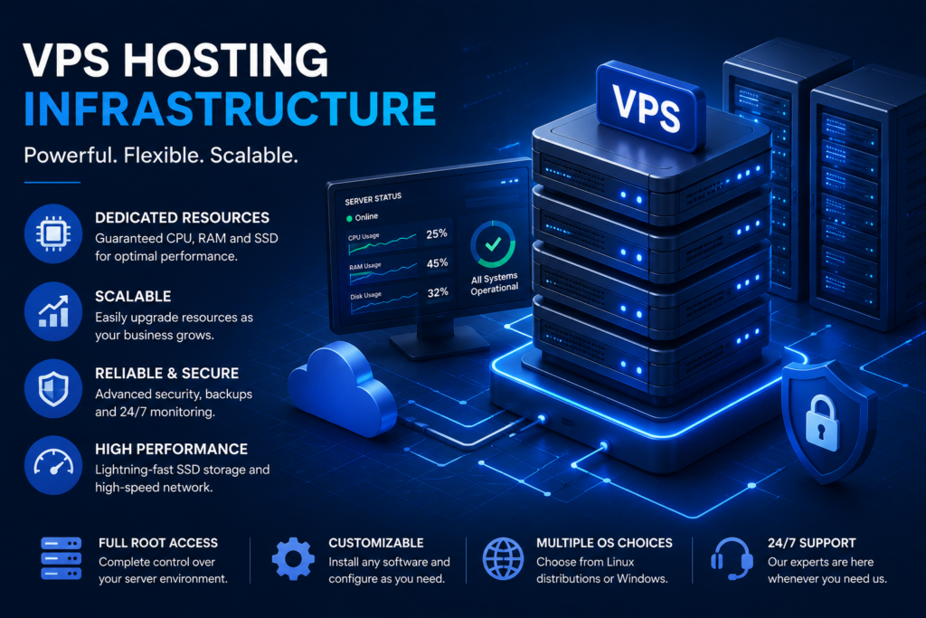 VPS hosting infrastructure